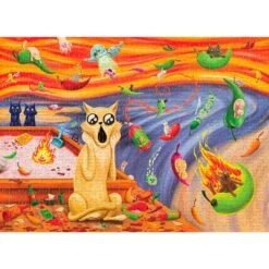 Asmodee Puzzle Exploding Kittens - Spicy Scream -Kinderspielwaren Geschäft Asmodee Puzzle Exploding Kittens Spicy Scream@@1901685 2