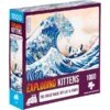 Asmodee Puzzle Exploding Kittens - The Great Wave Of Cat-a-gawa -Kinderspielwaren Geschäft Asmodee Puzzle Exploding Kittens The Great Wave of Cat a gawa@@1901686