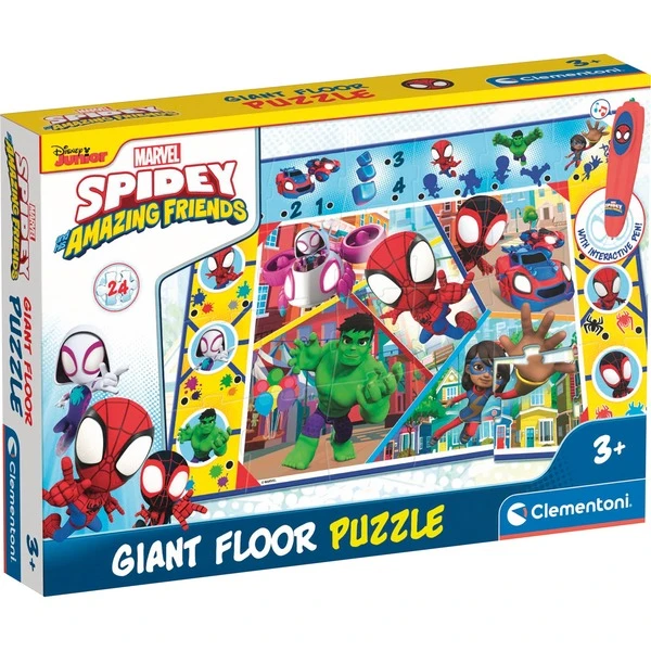 Clementoni Quiz-Puzzle Marvel Spidey 3 Clementoni Quiz-Puzzle Marvel Spidey