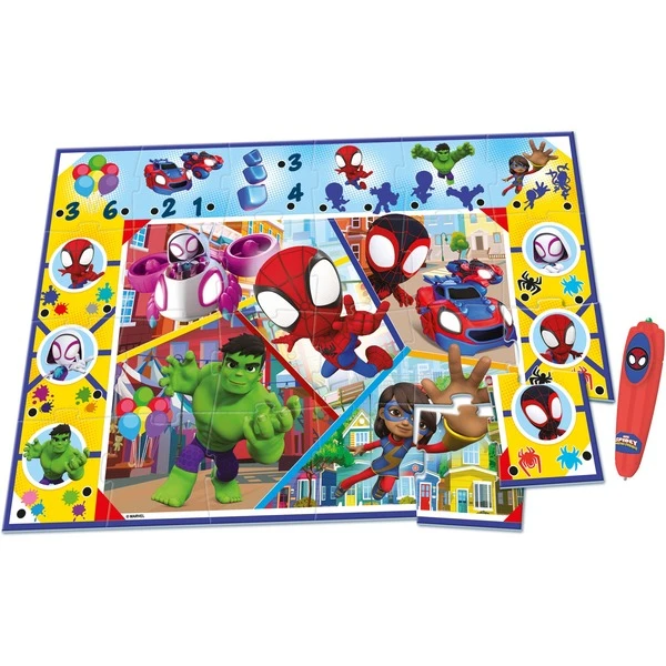 Clementoni Quiz-Puzzle Marvel Spidey 4 Clementoni Quiz-Puzzle Marvel Spidey – Bild 2
