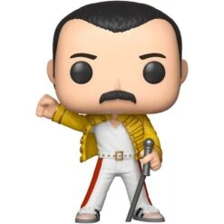 Funko POP! Rocks Queen - Freddy Mercury Wembley 1986, Spielfigur