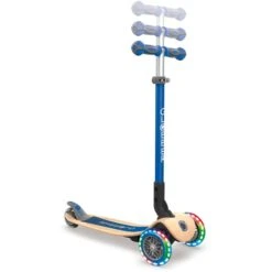 GLOBBER Primo Wood Mit Leuchtrollen, Scooter -Kinderspielwaren Geschäft GLOBBER Primo Wood mit Leuchtrollen Scooter@@1so7gp05 6