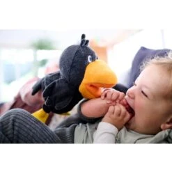 HABA Handpuppe Rabe Theo, Spielfigur -Kinderspielwaren Geschäft HABA Handpuppe Rabe Theo Spielfigur@@1912921 7