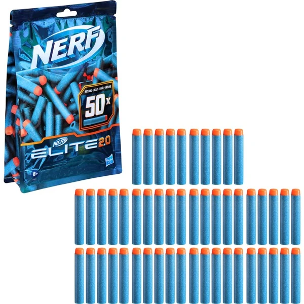 Hasbro Nerf Elite 2.0 50er Dart Nachfüllpack, Nerf Gun