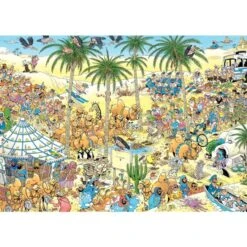 Jumbo Jan Van Haasteren - Die Oase 1000 Teile, Puzzle 5 Jumbo Jan Van Haasteren - Die Oase 1000 Teile, Puzzle -Kinderspielwaren Geschäft Jumbo Jan van Haasteren Die Oase 1000 Teile Puzzle@@1814462 1