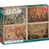 Jumbo Puzzle Anton Pieck, Unterhaltung Im Wohnzimmer -Kinderspielwaren Geschäft Jumbo Puzzle Anton Pieck Unterhaltung im Wohnzimmer@@1725020