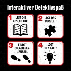 KOSMOS Krimi-Puzzle Die Drei ??? Kids: Vorsicht Glibberfalle -Kinderspielwaren Geschäft KOSMOS Krimi Puzzle Die drei Kids Vorsicht Glibberfalle@@1904882 2