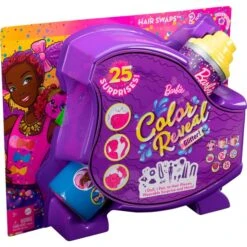 Mattel Barbie Color Reveal Glitzer! Haarwechsel Puppe Glitzerblau Mit 25 Überraschungen -Kinderspielwaren Geschäft Mattel Barbie Color Reveal Glitzer Haarwechsel Puppe Glitzerblau mit 25 berraschungen@@1758004 6
