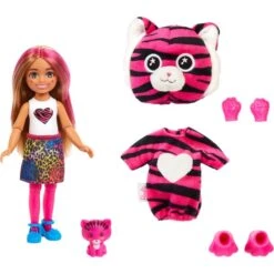 Mattel Barbie Cutie Reveal Chelsea Jungle Series - Tiger, Puppe -Kinderspielwaren Geschäft Mattel Barbie Cutie Reveal Chelsea Jungle Series Tiger Puppe@@1888845 2