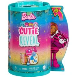 Mattel Barbie Cutie Reveal Chelsea Jungle Series - Tiger, Puppe -Kinderspielwaren Geschäft Mattel Barbie Cutie Reveal Chelsea Jungle Series Tiger Puppe@@1888845 8
