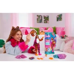 Mattel Barbie Cutie Reveal Dschungel Serie - Tiger, Puppe -Kinderspielwaren Geschäft Mattel Barbie Cutie Reveal Dschungel Serie Tiger Puppe@@100024218 7