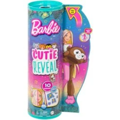 Mattel Barbie Cutie Reveal Dschungel Serie - Äffchen, Puppe -Kinderspielwaren Geschäft Mattel Barbie Cutie Reveal Dschungel Serie ffchen Puppe@@100024228 5