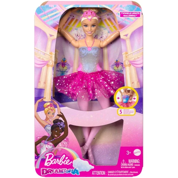 Mattel Barbie Dreamtopia Zauberlicht-Ballerina, Puppe 7 Mattel Barbie Dreamtopia Zauberlicht-Ballerina, Puppe – Bild 5
