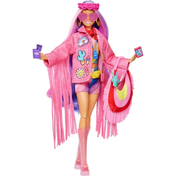 Mattel Barbie Extra Fly - Barbie-Puppe Im Wüstenlook 5 Mattel Barbie Extra Fly - Barbie-Puppe Im Wüstenlook – Bild 3