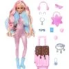Mattel Barbie Extra Fly - Barbie-Puppe Mit Winterkleidung -Kinderspielwaren Geschäft Mattel Barbie Extra Fly Barbie Puppe mit Winterkleidung@@1919231