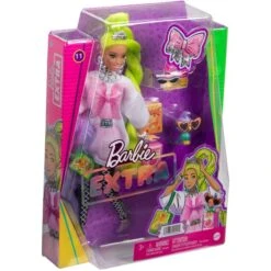 Mattel Barbie Extra Puppe Neongrünes Haar -Kinderspielwaren Geschäft Mattel Barbie Extra Puppe Neongr nes Haar@@1806312 6