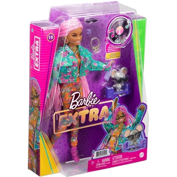 Mattel Barbie Extra Puppe Mit Pinken Flechtzöpfen 8 Mattel Barbie Extra Puppe Mit Pinken Flechtzöpfen – Bild 6