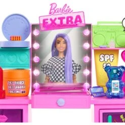 Mattel Barbie Extra Spielset Mit Puppe Und Stylingtisch -Kinderspielwaren Geschäft Mattel Barbie Extra Spielset mit Puppe und Stylingtisch@@1758017 3
