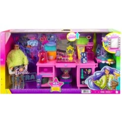 Mattel Barbie Extra Spielset Mit Puppe Und Stylingtisch -Kinderspielwaren Geschäft Mattel Barbie Extra Spielset mit Puppe und Stylingtisch@@1758017 6