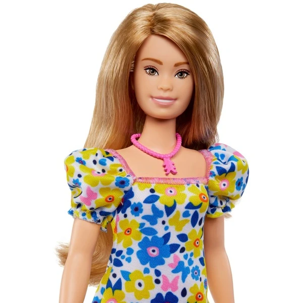 Mattel Barbie Fashionistas-Puppe Mit Down-Syndrom Im Blümchenkleid – Bild 3