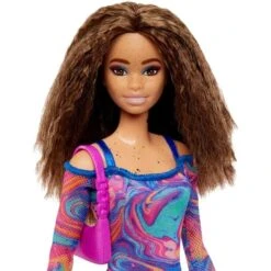 Mattel Barbie Fashionistas-Puppe Mit Gekrepptem Haar Und Sommersprossen -Kinderspielwaren Geschäft Mattel Barbie Fashionistas Puppe mit gekrepptem Haar und Sommersprossen@@1919147 2