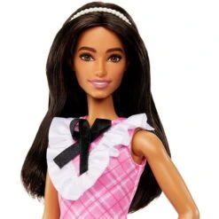 Mattel Barbie Fashionistas-Puppe Mit Schwarzem Haar Und Karokleid 11 Mattel Barbie Fashionistas-Puppe Mit Schwarzem Haar Und Karokleid -Kinderspielwaren Geschäft Mattel Barbie Fashionistas Puppe mit schwarzem Haar und Karokleid@@1919148 3