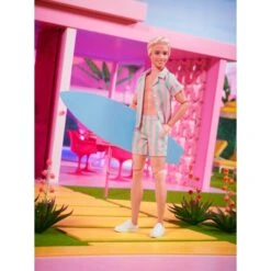 Mattel Barbie Signature The Movie - Ken Puppe Mit Gestreiftem Strand-Outfit In Pastellrosa Und Grün, Spielfigur -Kinderspielwaren Geschäft Mattel Barbie Signature The Movie Ken Puppe mit gestreiftem Strand Outfit in Pastellrosa und Gr n Spielfigur@@1918852 6