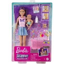 Mattel Barbie Skipper Babysitters Inc. Sleepy Baby Skipper, Puppe -Kinderspielwaren Geschäft Mattel Barbie Skipper Babysitters Inc Sleepy Baby Skipper Puppe@@1888850 4