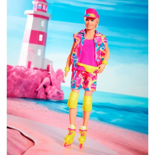 Mattel Barbie The Movie - Ken-Sammelpuppe Mit Inlineskating-Outfit 4 Mattel Barbie The Movie - Ken-Sammelpuppe Mit Inlineskating-Outfit – Bild 2