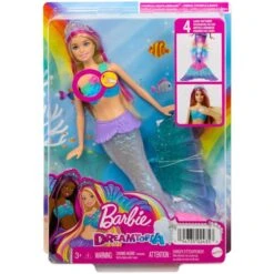 Mattel Barbie Zauberlicht Meerjungfrau Malibu Puppe -Kinderspielwaren Geschäft Mattel Barbie Zauberlicht Meerjungfrau Malibu Puppe@@1806403 5