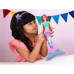 Mattel Barbie Zauberlicht Meerjungfrau Malibu Puppe -Kinderspielwaren Geschäft Mattel Barbie Zauberlicht Meerjungfrau Malibu Puppe@@1806403 6