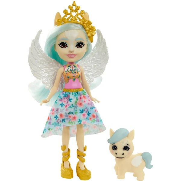 Mattel Enchantimals Royals Paolina Pegasus Puppe & Wingley 3 Mattel Enchantimals Royals Paolina Pegasus Puppe & Wingley