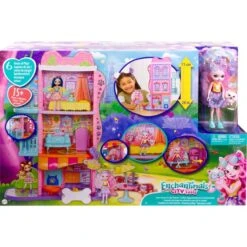 Mattel Enchantimals Stadthaus & Café Spielset, Spielgebäude -Kinderspielwaren Geschäft Mattel Enchantimals Stadthaus Caf Spielset Spielgeb ude@@1846698 9