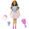 Mattel My First Barbie Teresa Mit Bunny (brünette Haare), Puppe -Kinderspielwaren Geschäft Mattel My First Barbie Teresa mit Bunny br nette Haare Puppe@@1888847