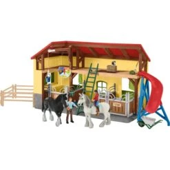 Schleich Farm World Pferdestall, Spielfigur -Kinderspielwaren Geschäft Schleich Farm World Pferdestall Spielfigur@@1832642 1