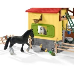 Schleich Farm World Pferdestall, Spielfigur -Kinderspielwaren Geschäft Schleich Farm World Pferdestall Spielfigur@@1832642 7