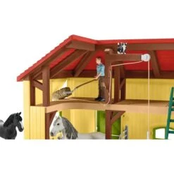 Schleich Farm World Pferdestall, Spielfigur -Kinderspielwaren Geschäft Schleich Farm World Pferdestall Spielfigur@@1832642 8