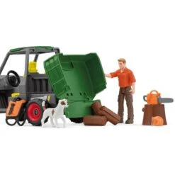 Schleich Farm World Waldbauer Mit Fahrzeug, Spielfigur -Kinderspielwaren Geschäft Schleich Farm World Waldbauer mit Fahrzeug Spielfigur@@100016879 2