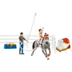 Schleich Horse Club Mias Voltigier-Reitset, Spielfigur