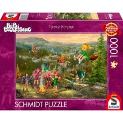 Schmidt Spiele Thomas Kinkade Studios: Bibi Blocksberg – Junghexentreffen, Puzzle