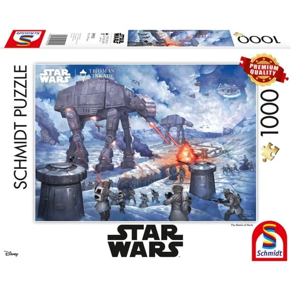 Schmidt Spiele Thomas Kinkade Studios: Star Wars - Die Schlacht Von Hoth, Puzzle