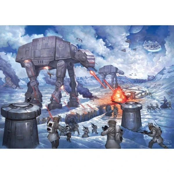 Schmidt Spiele Thomas Kinkade Studios: Star Wars - Die Schlacht Von Hoth, Puzzle – Bild 2