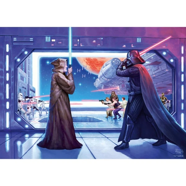 Schmidt Spiele Thomas Kinkade Studios: Star Wars - Obi Wan's Letzter Kampf, Puzzle – Bild 2