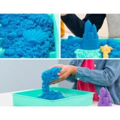 Spin Master Kinetic Sand - Sandbox Set Blau, Spielsand -Kinderspielwaren Geschäft Spin Master Kinetic Sand Sandbox Set blau Spielsand@@100007969 3