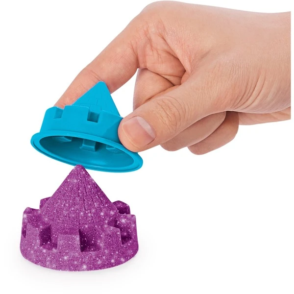 Spin Master Kinetic Sand - Schimmer Sandbox Set Lila, Spielsand 8 Spin Master Kinetic Sand - Schimmer Sandbox Set Lila, Spielsand – Bild 6