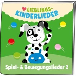 Tonies Lieblings-Kinderlieder Spiel- Und Bewegungslieder 2, Spielfigur -Kinderspielwaren Geschäft Tonies Lieblings Kinderlieder Spiel und Bewegungslieder 2 Spielfigur@@1se2tt2b 2