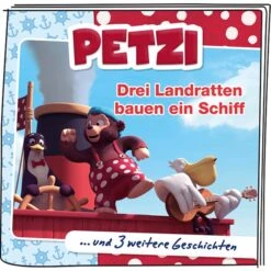 Tonies Petzi - Drei Landratten Bauen Ein Schiff, Spielfigur -Kinderspielwaren Geschäft Tonies Petzi Drei Landratten bauen ein Schiff Spielfigur@@1se2tt2l 3